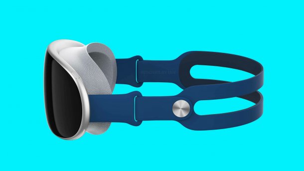 Rendering: So könnte Apples erstes Mixed-Reality-Headset aussehen