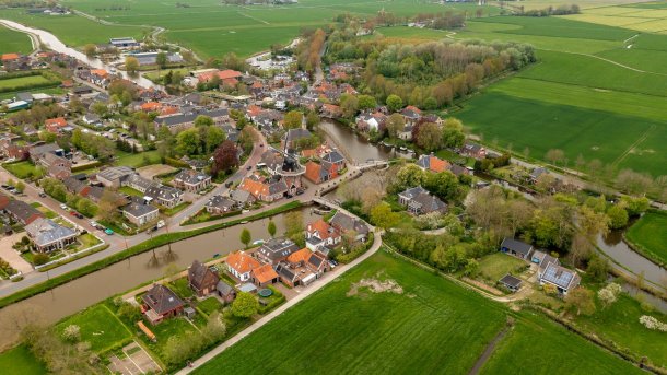 Luftbild aus den Niederlanden