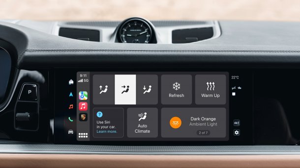 Apple CarPlay im Porsche