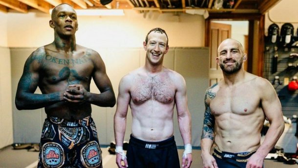 Mark Zuckerberg nach Training mit UFC-Profis
