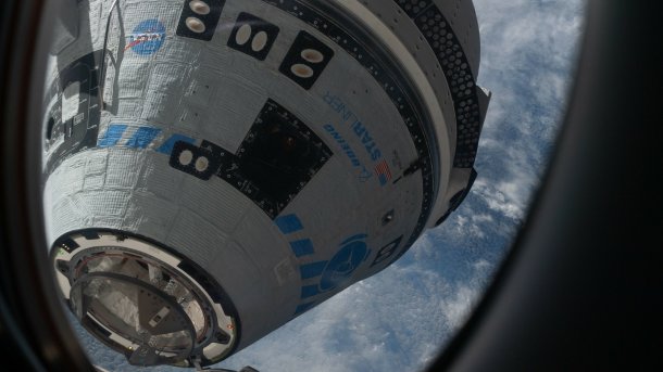 Starliner an der ISS