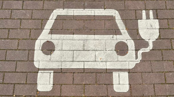 Elektroauto-Parkplatz