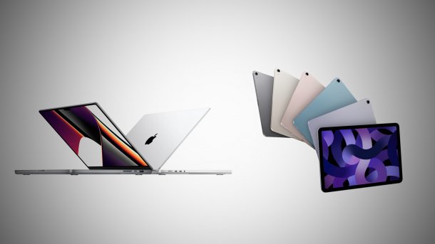 MacBook Pro und iPad Air