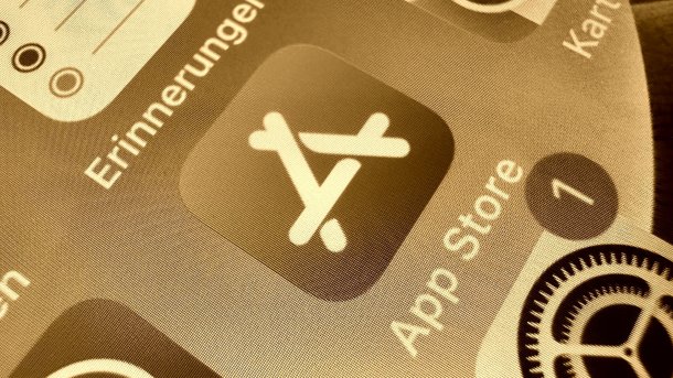 Der App Store auf dem iPhone