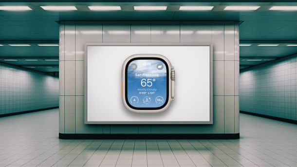 Wetter-App auf der Apple Watch