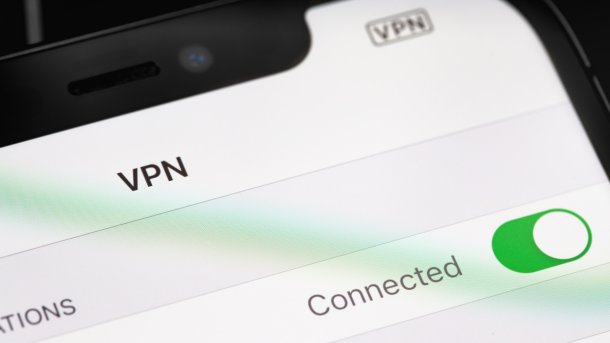 VPN-Dienst auf einem iPhone