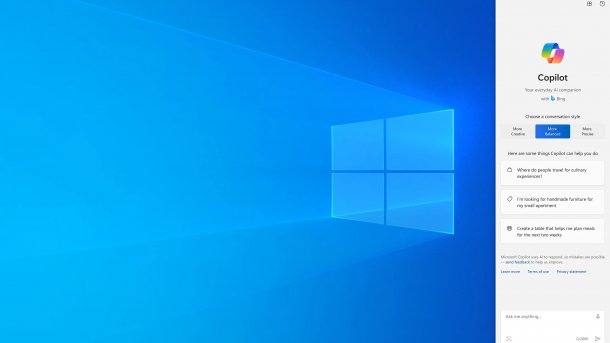 Microsoft Copilot in Windows 10