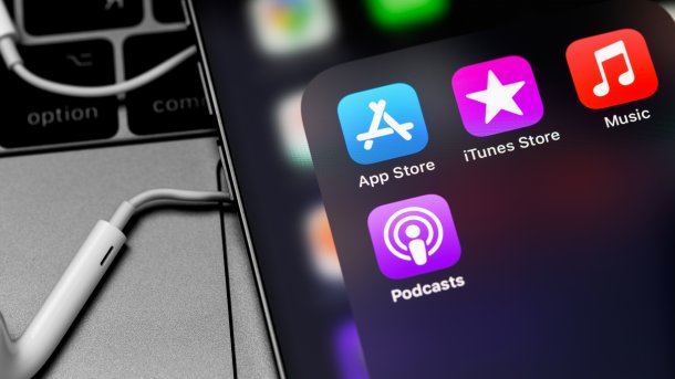 Apples Dienste auf dem iPhone – darunter der iTunes Store