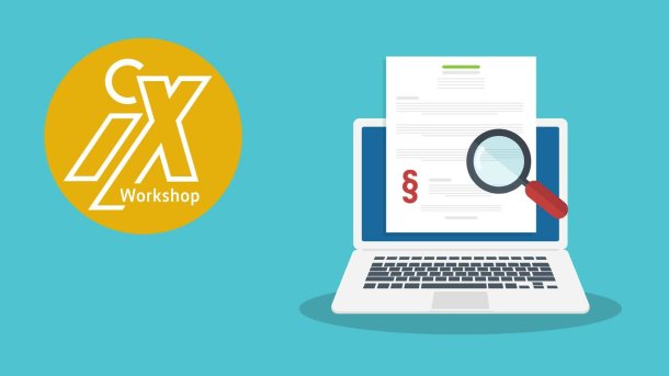 ix-Tagesworkshop IT-Recht für Administrator:innen