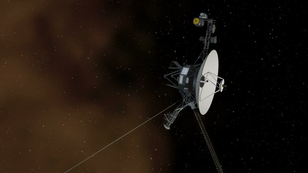 Die Sonde Voyager 1 im All