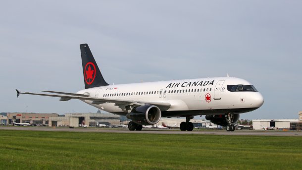 Flugzeug von Air Canada