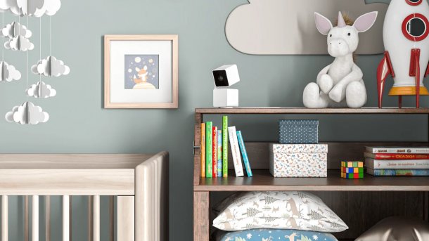 Wyze-Kamera in einem Kinderzimmer