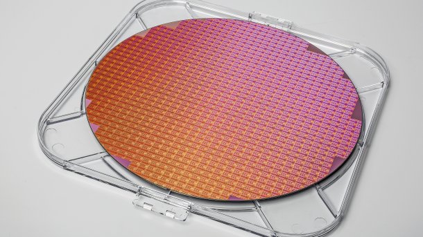 Silizium-Wafer von Intel