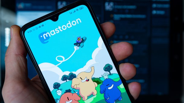 Mastodon auf Smartphone