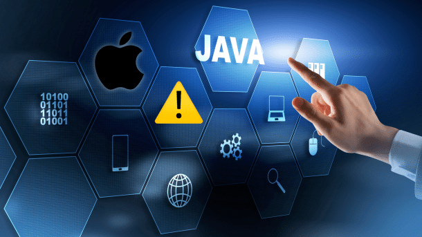 Java, Apple, Warnung