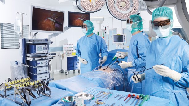 Szene in einem Operationssaal