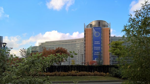 Gebäude der EU-Kommission in Brüssel, 2016