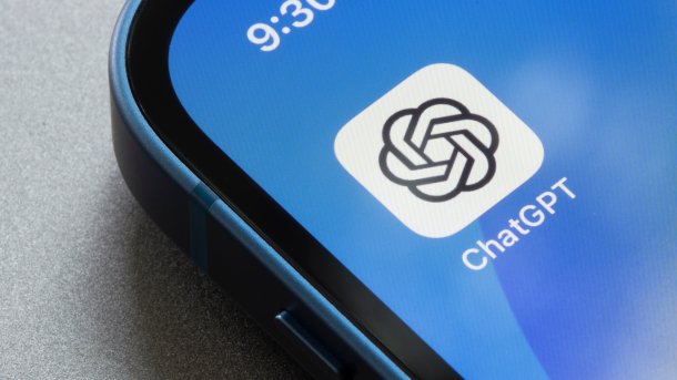 ChatGPT-App auf einem Smartphone