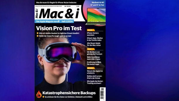 Cover der Mac & i Heft 2/2024