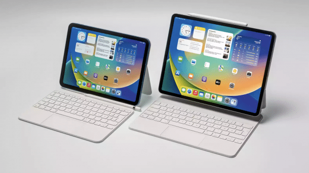 iPad Pro 12,9" neben iPad 10