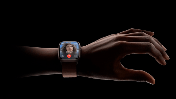 Doppeltipp auf Apple Watch Series 9