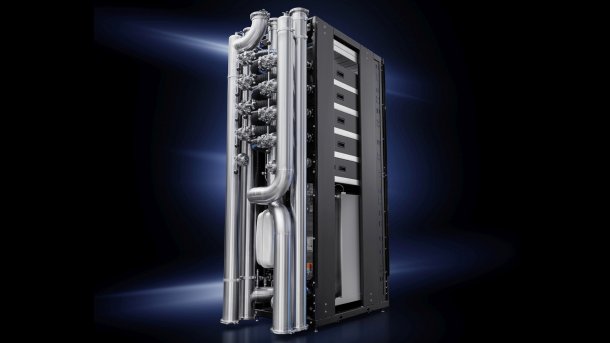 Rittal-Kühlsystem mit 1 MW für Server-Racks mit bis zu 100 kW Leistung.​