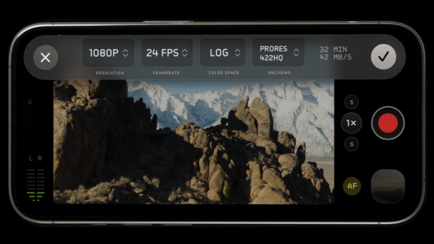 Kino erlaubt professionelle Video-Workflows auf dem iPhone