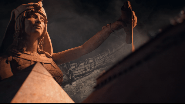 Screenshot from the trailer for "Civilization 7"