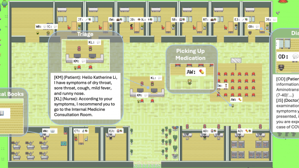 KI-Krankenhaus "Agent Hospital"