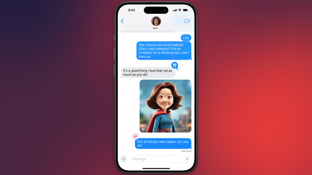 GenAI in the iOS 18 Messages app