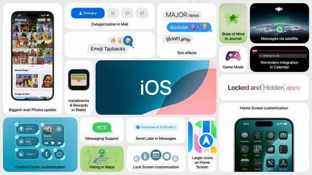 iOS 18 overview
