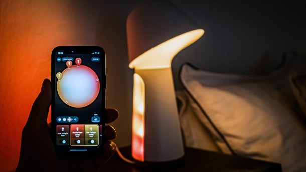Hue Twilight bedside lamp with app