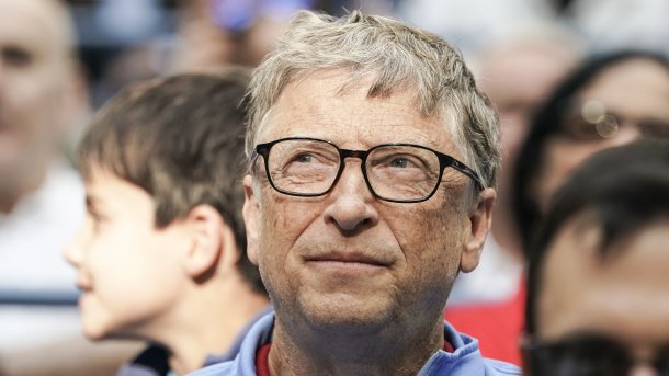 Porträt von Bill Gates