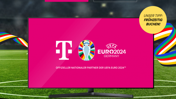 Telekom advertising image for MagentaTV