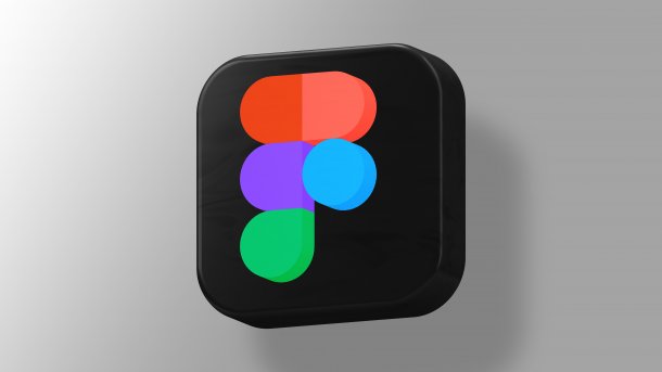 3D rendering of the Figma symbol