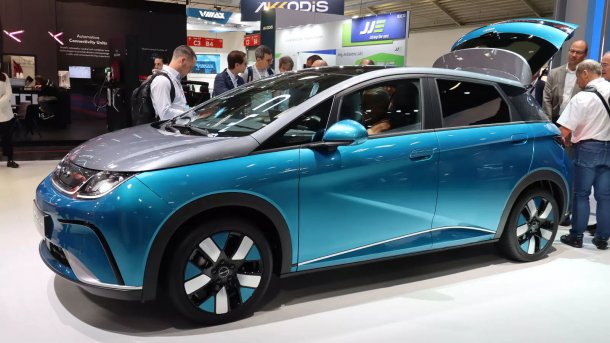 BYD Dolphin auf der IAA 2023 in München