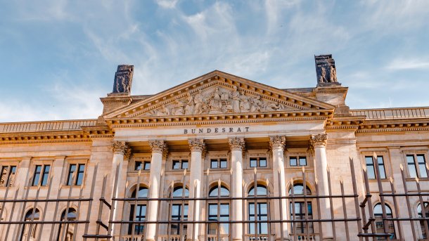 Picture of the Bundesrat building in Berlin.