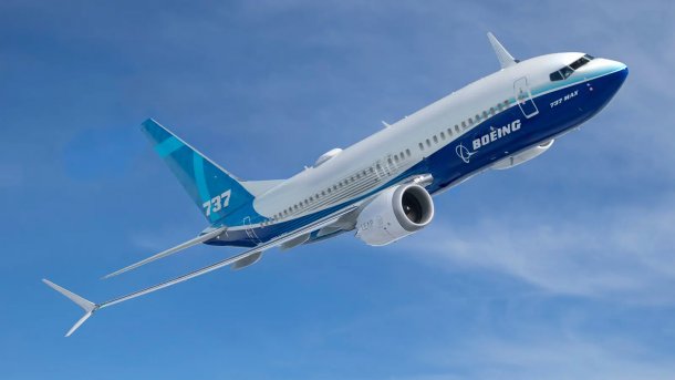 Boeing 737 Max in der Luft