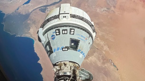 Starliner across the Mediterranean