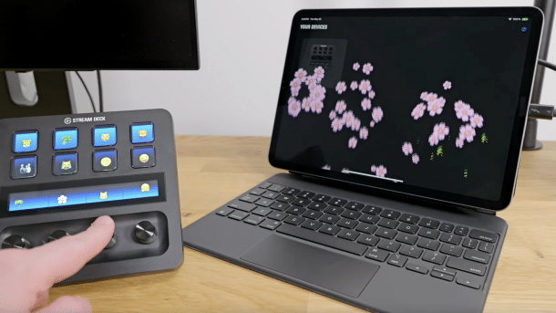Stream Deck an iPad: Bedienung per Taste