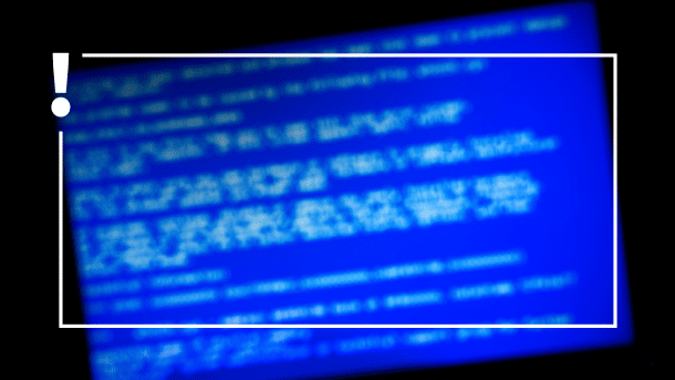 Blue screen error