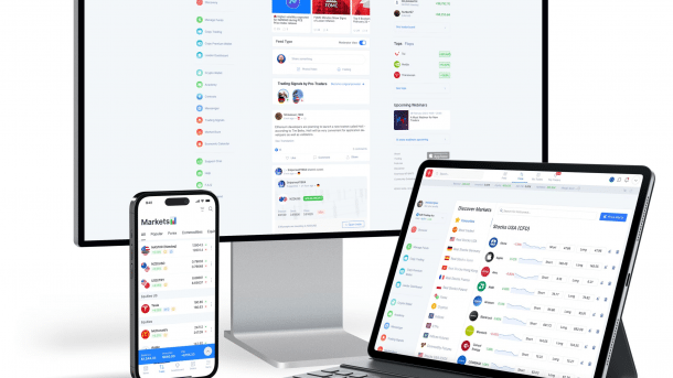 Trading-Plattform Naga