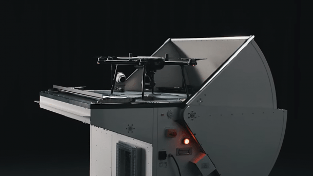 Nokia-Drohne in einer Box