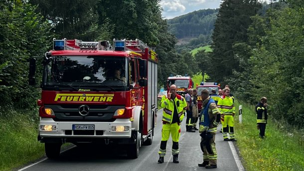 Freiwillige Feuerwerh Olsberg im Einsatz