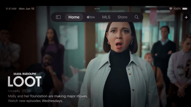 Neue Tab-Leiste in iPadOS 18