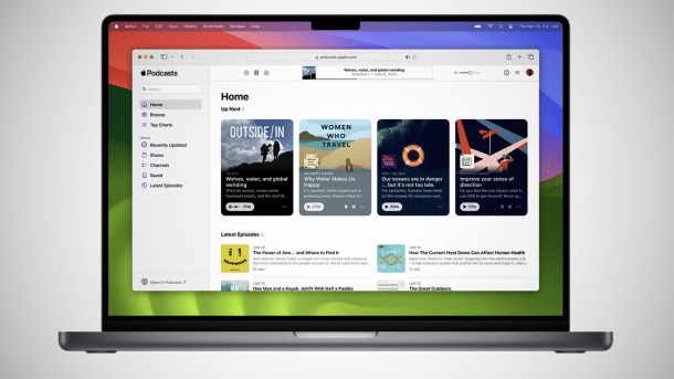 Apple Podcasts im Browser