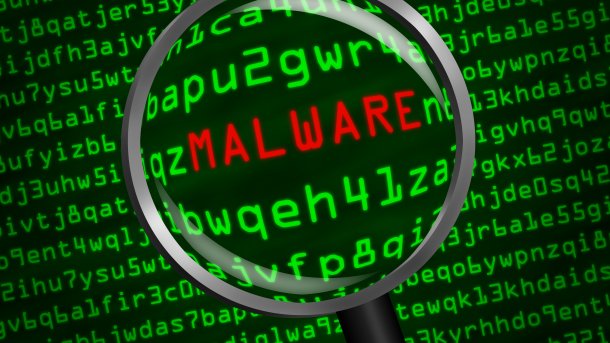 Magnifying,Glass,Enlarging,Malware,In,Computer,Machine,Code