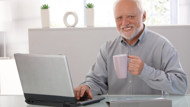 "Hide the pain Harold"