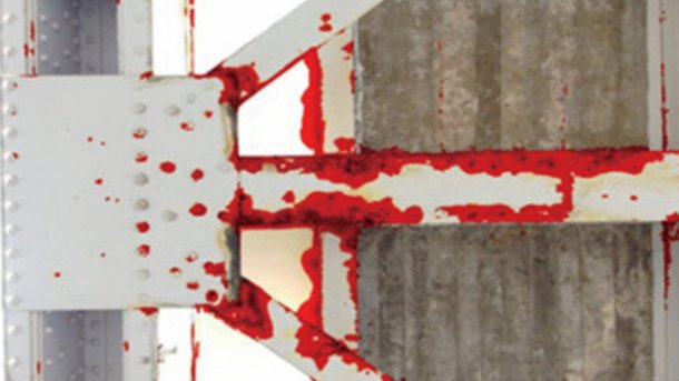 Korrodierter Brückenabschnitt