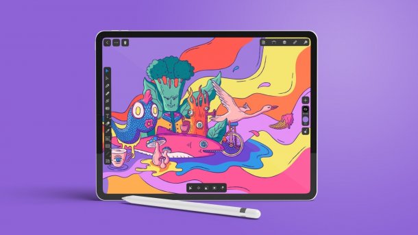 Amadine auf dem iPad